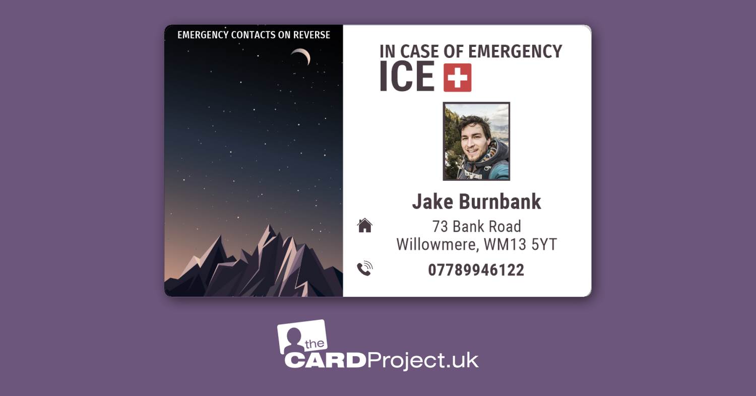 Twilight Peaks ICE Photo ID Card (FRONT)